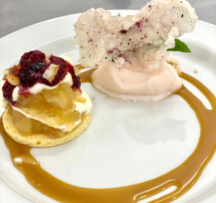 Apple trifle