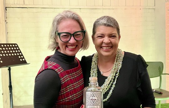 Professor Emma Lee and Colette Geier copy