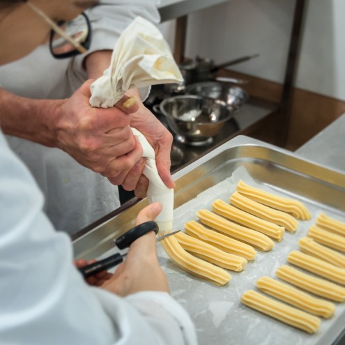 Churro production