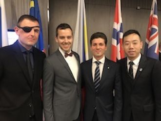 China winning team