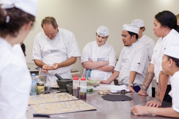 2 Chef Finn explains to chefs
