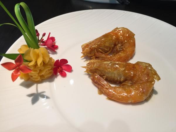 Wine 1 prawns