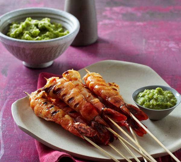 ChurrascoPrawns w AjiSauce2.