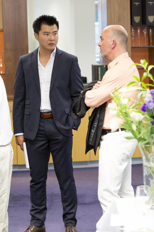 Cameron with Joe Wang