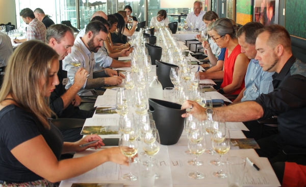 Meg and tasting team